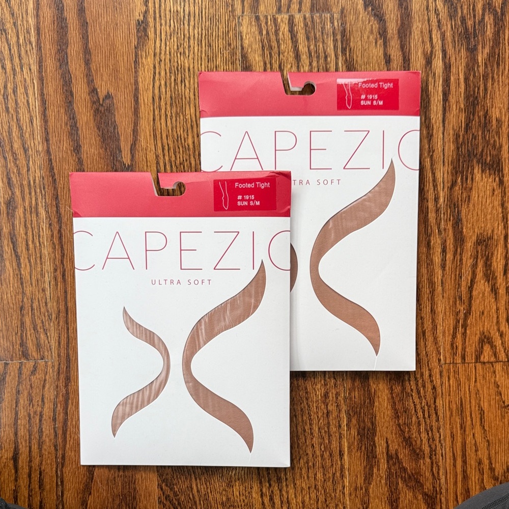 Capezio Ultra Soft Footed Tights in Nude Tone SUN S/M J21
